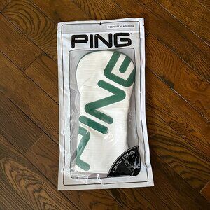 Ping Heritage Limited Edition Driver Headcover Masters Green White New
